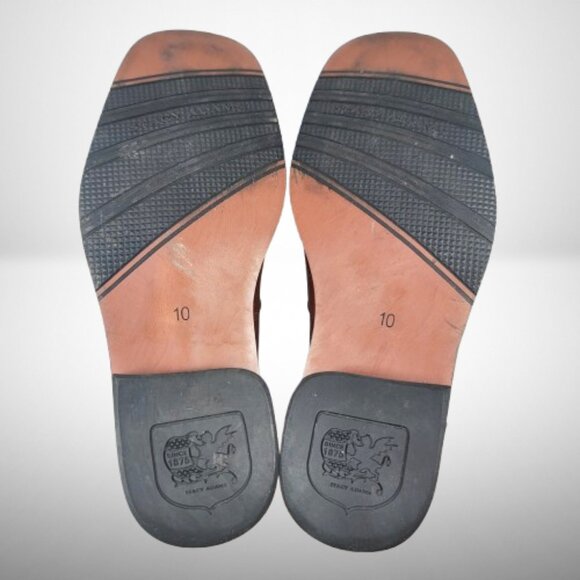 Stacy Adams Men's Size 10 Oxford Lace Up Dress Shoes Corrado Leather - Picture 12 of 12